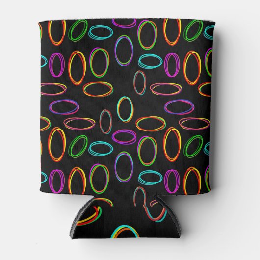 Neon Ovals Blikjeskoeler (Voorkant)