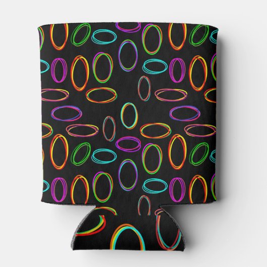 Neon Ovals Blikjeskoeler (Achterkant)