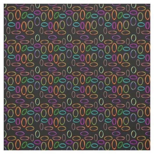 Neon Ovals Stof (Swatch)