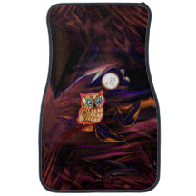 Neon Owl Thunderstorm Flash Fantasia