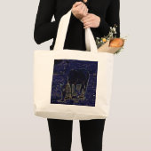 Neon Paard - Grote Tote Bag (Voorkant (product))