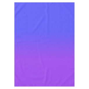 Neon Paars en Bright Neon Blue Ombré Shade Color Tafelkleed