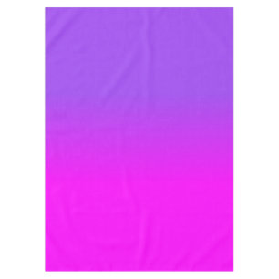 Neon Paars en Hot Pink Ombre Shade Kleur Vervagen Tafelkleed