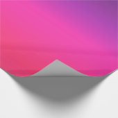 Neon Paars en roze ombre abstract design Cadeaupapier (Hoek)
