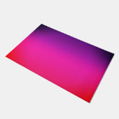 Neon Paars en roze ombre abstract design Deurmat (Schuin)