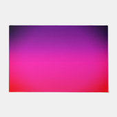 Neon Paars en roze ombre abstract design Deurmat (Voorkant)