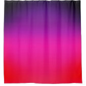 Neon Paars en roze ombre abstract design Douchegordijn (Voorkant)