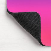 Neon Paars en roze ombre abstract design Muismat (Hoek)