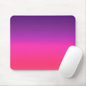 Neon Paars en roze ombre abstract design Muismat (Met muis)