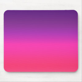 Neon Paars en roze ombre abstract design Muismat
