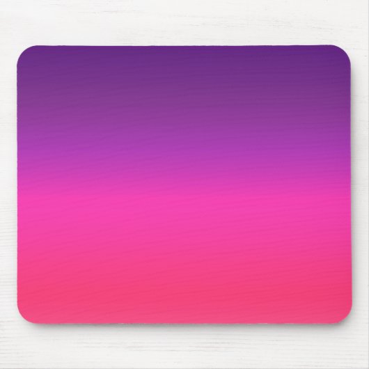 Neon Paars en roze ombre abstract design Muismat (Voorkant)