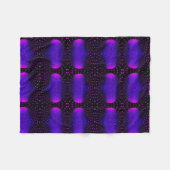 Neon Paarse Geometrische Deken (Voorkant (Horizontaal))