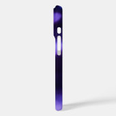 Neon Paarse Harten Case-Mate iPhone Case (Achterkant / Links)