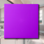 Neon Paarse Stevige Kleur | Klassiek | Elegant Tegeltje<br><div class="desc">Neon Paarse Stevige Kleur | Klassiek | Elegant | Trendy | Stijlvol | Cadeau</div>