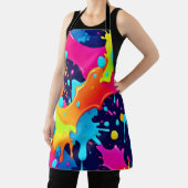 Neon Paint Explosion Schort (Insitu)