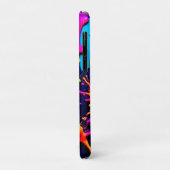 Neon Paint Splatter Abstracte kunst Case-Mate iPhone Case (Achterkant/links)