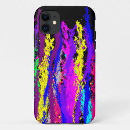 Neon Paint Splatter Case-Mate iPhone Case