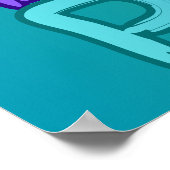 Neon Paintball Warrior  Poster (Hoek)