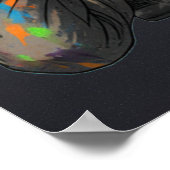 Neon Paintball Warrior  Poster (Hoek)