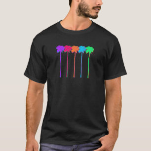 Neon Palmbomen T-shirt