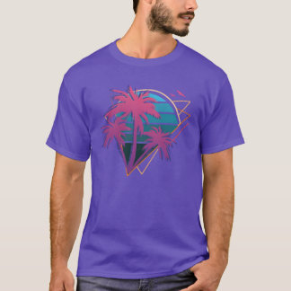 Neon Palmrees friend T-shirt