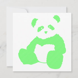 neon panda kaart