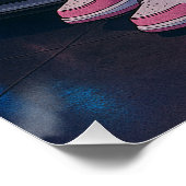 Neon Panther, Night Shift Perfect Poster (Hoek)