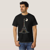 Neon Paris Glow T-shirt (Voorkant volledig)