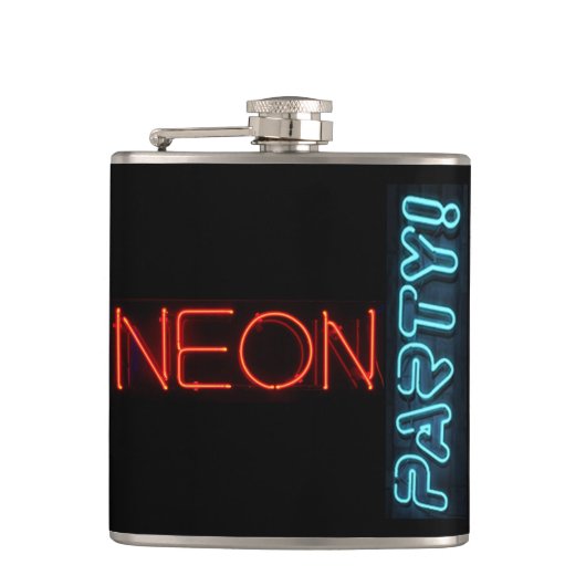 Neon Party Heupfles (Voorkant)