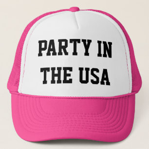 Neon Party in the USA Trucker hat Pet