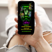 Neon Party, Party Bus, Elke leeftijd, Glow Party, Kaart