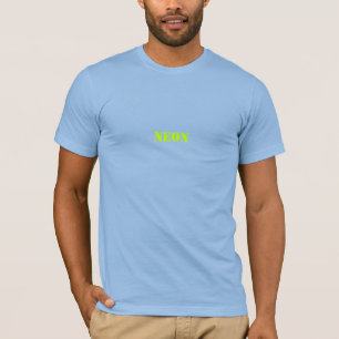 "neon" - Pas de TEKST aan & COLOR-t-shirt T-shirt