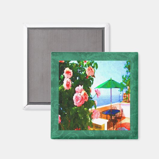 Neon Patio Magnet (Voorkant / Achterkant)