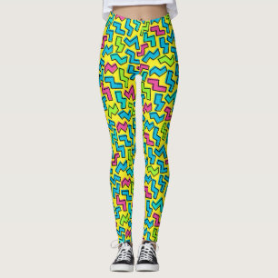 Neon Pattern van 80/90 Leggings