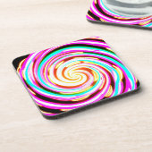 Neon Pattern-werk Bier Onderzetter (Linkerzijde)