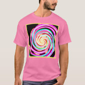 Neon Pattern-werk T-shirt (Voorkant)