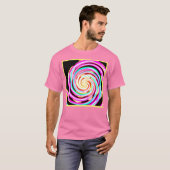 Neon Pattern-werk T-shirt (Voorkant volledig)