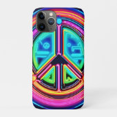 Neon Peace Mandala Case-Mate iPhone Case (Achterkant)