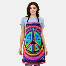 Neon Peace Mandala