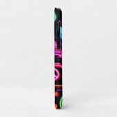 Neon Peace-symbolenpatronen Case-Mate iPhone Case (Achterkant/links)