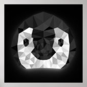 Neon Penguin Poster (Voorkant)