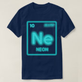 Neon Periodic Table Element Pun Chemistry Nerd 1 T-shirt (Design voorkant)
