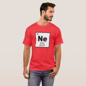 Neon / Periodiek Tafel - Nieuw Element T-shirt (Voorkant volledig)
