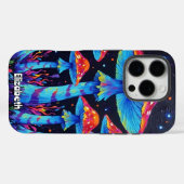 Neon Pet Forest Case-Mate iPhone Case (Achterkant (horizontaal))