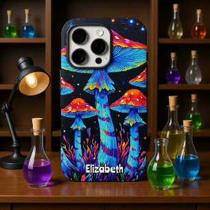 Neon Pet Forest iPhone 16 Pro Hoesje