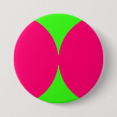 Neon Petal Pop Custom Button (Voorkant)