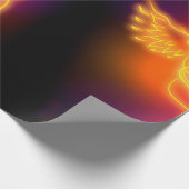 Neon Phoenix Cadeaupapier (Hoek)