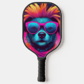 Neon Pickleball Racket (Achterkant)