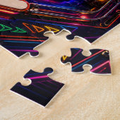Neon Pinball Frenzy: Retro Arcade Rush Legpuzzel (Zijkant)