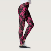 Neon Pink Buttflies Leggings (Rechts)